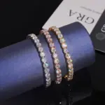 Moissanite Tennis Bracelets All Sizes