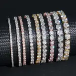 Moissanite Tennis Bracelets All Sizes - Image 4