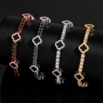 Exclusive 3mm Clover Tennis bracelets
