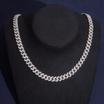 10mm 2 Row Of Diamonds Cuban Chain