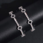 Exclusive 3mm Clover Tennis bracelets - Image 6