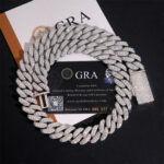 16mm Iced Out Cuban Chain Big Middle Row - Image 6