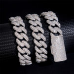 16mm Iced Out Cuban Chain Big Middle Row - Image 7