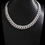 16mm Iced Out Cuban Chain Big Middle Row - Image 8