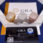exclusive Princess Cut Moissanite Ring - Image 4