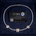 3mm Moissanite Tennis Necklace The Three Little Bear's - Image 8