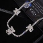 3mm Moissanite Tennis Necklace The Three Little Bear's - Image 6