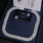 Precision 16mm 3 Row of Diamonds Cuban Chain - Image 4