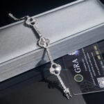 3mm Four Leaf Clover Tennis Bracelet - Image 8
