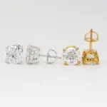 Moissanite Earrings - Image 4