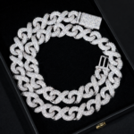 15mm Moissanite Infinity Chain - Image 7