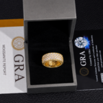 5 Row Moissanite Eternity Ring - Image 11