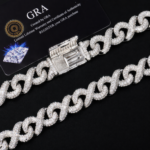 15mm Moissanite Infinity Chain - Image 3